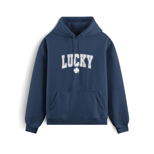 Lucky - Navy Blue - Hoodie