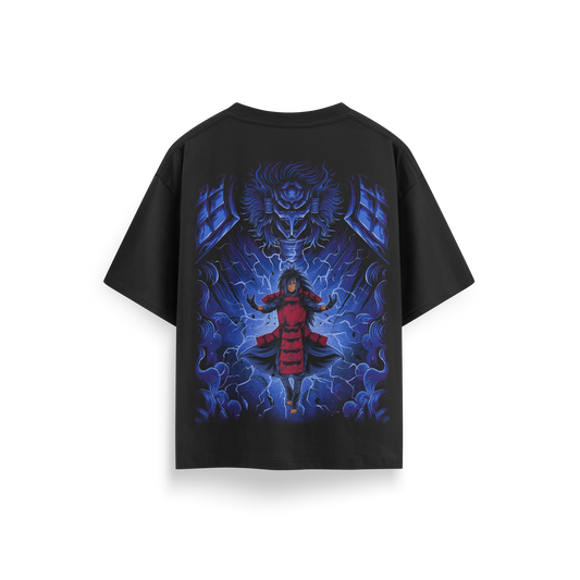 Madara - Naruto - Black - Oversized T-Shirt