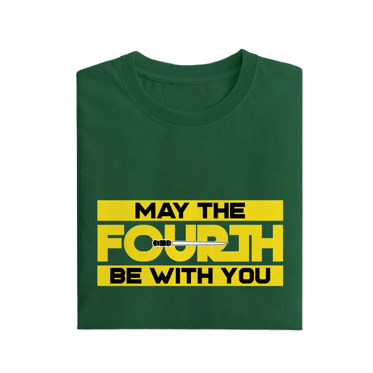 May The Fourth Be With You - Green - T-Shirt