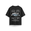 Mercedes Benz-AMG-GT - Black - Oversized T-Shirt