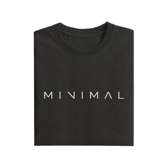 Minimal - Black - T-Shirt