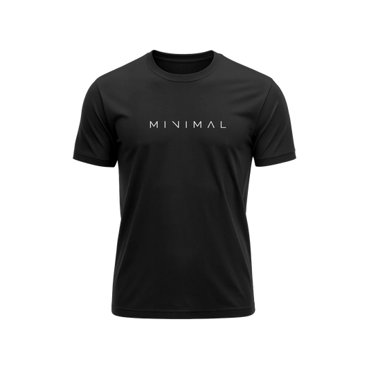 Minimal - Black - T-Shirt