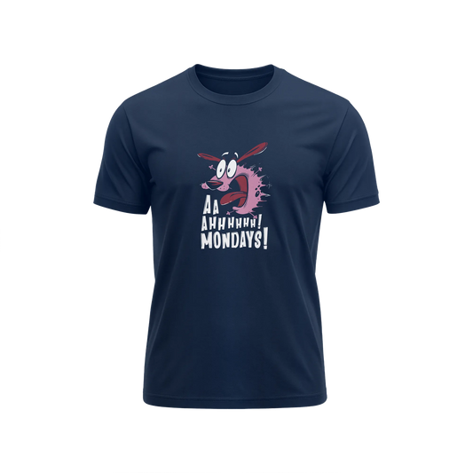 Mondays - Navy Blue - T-Shirt