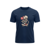More Espresso Less Depresso - Navy Blue- T-Shirt