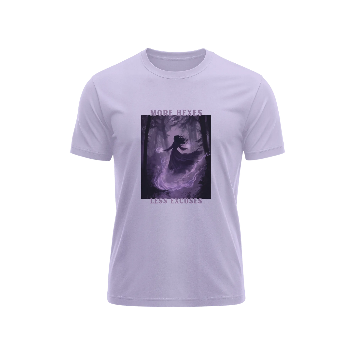 More Hexes Less Excuses - Lavender - T-Shirt