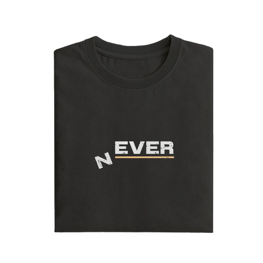 Never - Black - T-Shirt