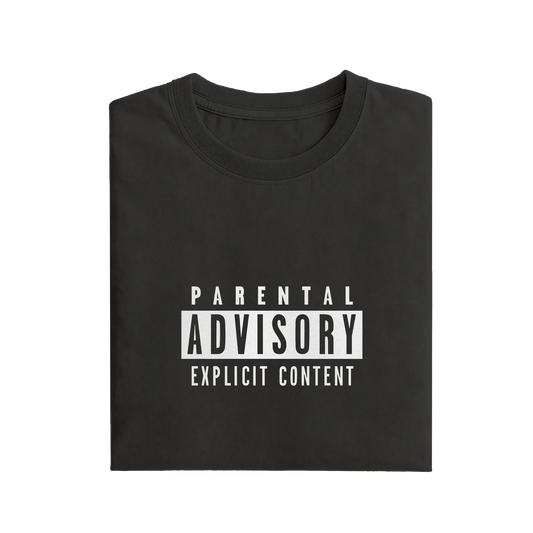 Parental Advisory Explicit Content - Black - T-Shirt