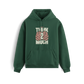 People Think 2 Much - Green - Hoodie