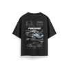 Porsche-911-GT2RS - Black - Oversized T-Shirt
