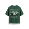 Porsche-911-GT3-RS - Green - Oversized T-Shirt