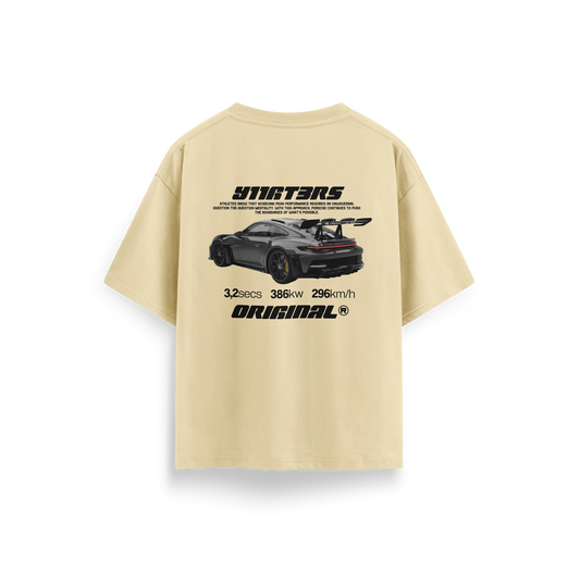 Porsche-911-GT3-RS-v1 - Beige - Oversized T-Shirt