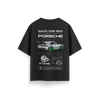 Porsche-GT3-RS-v1 - Black - Oversized T-Shirt