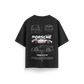 Porsche-GT3-RS-v3 - Black - Oversized T-Shirt