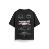 Porsche-GT3-RS-v3 - Black - Oversized T-Shirt