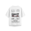 Porsche-GT3-RS-v3 - White - Oversized T-Shirt