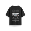 Porsche Carrera S - Black - Oversized T-Shirt