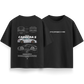 Porsche Carrera S - Black - Oversized T-Shirt