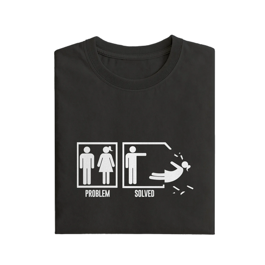 Problem Solved - Black - T-Shirt