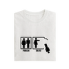 Problem Solved - White - T-Shirt