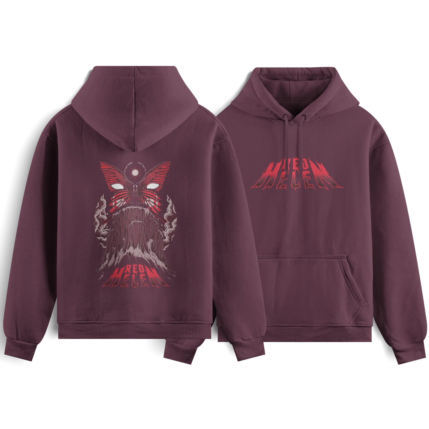 Red Helen - Maroon - Hoodie
