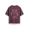 Red Helen - Maroon - Oversized  T-Shirt
