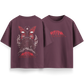 Red Helen - Maroon - Oversized  T-Shirt