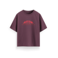 Red Helen - Maroon - Oversized  T-Shirt