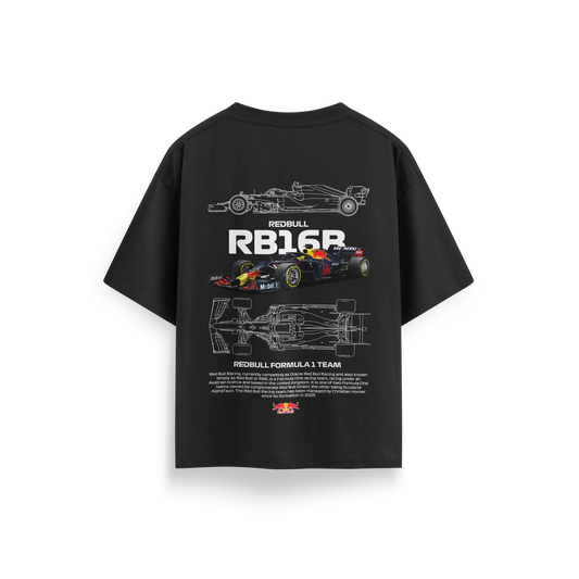 RedBull Racing - Black - Oversized T-Shirt