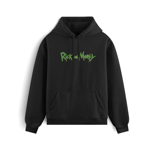 Rick And Morty - Black - Hoodie