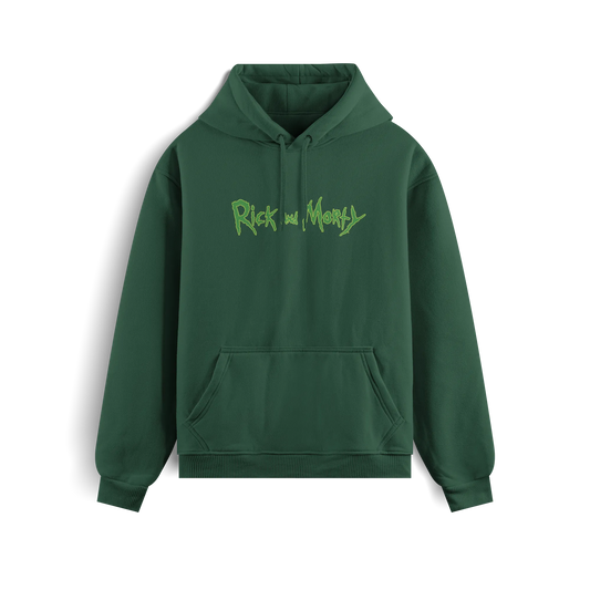 Rick And Morty - Green - Hoodie