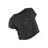 Right Person Wrong Time - Black - Croptop