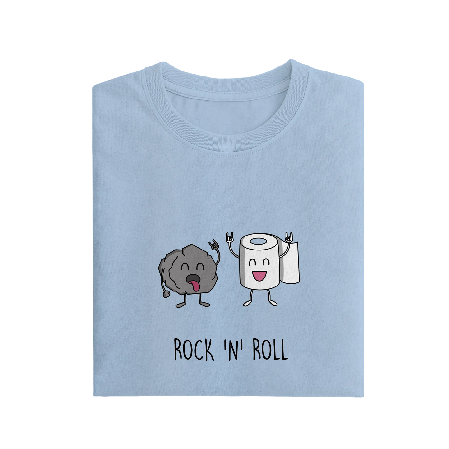 Rock N Roll - Baby Blue - T-Shirt