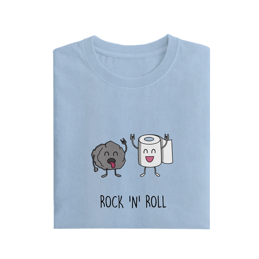 Rock N Roll - Baby Blue - T-Shirt