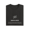 Sensitive Content - Black - T-Shirt
