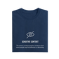 Sensitive Content - Navy Blue - T-Shirt