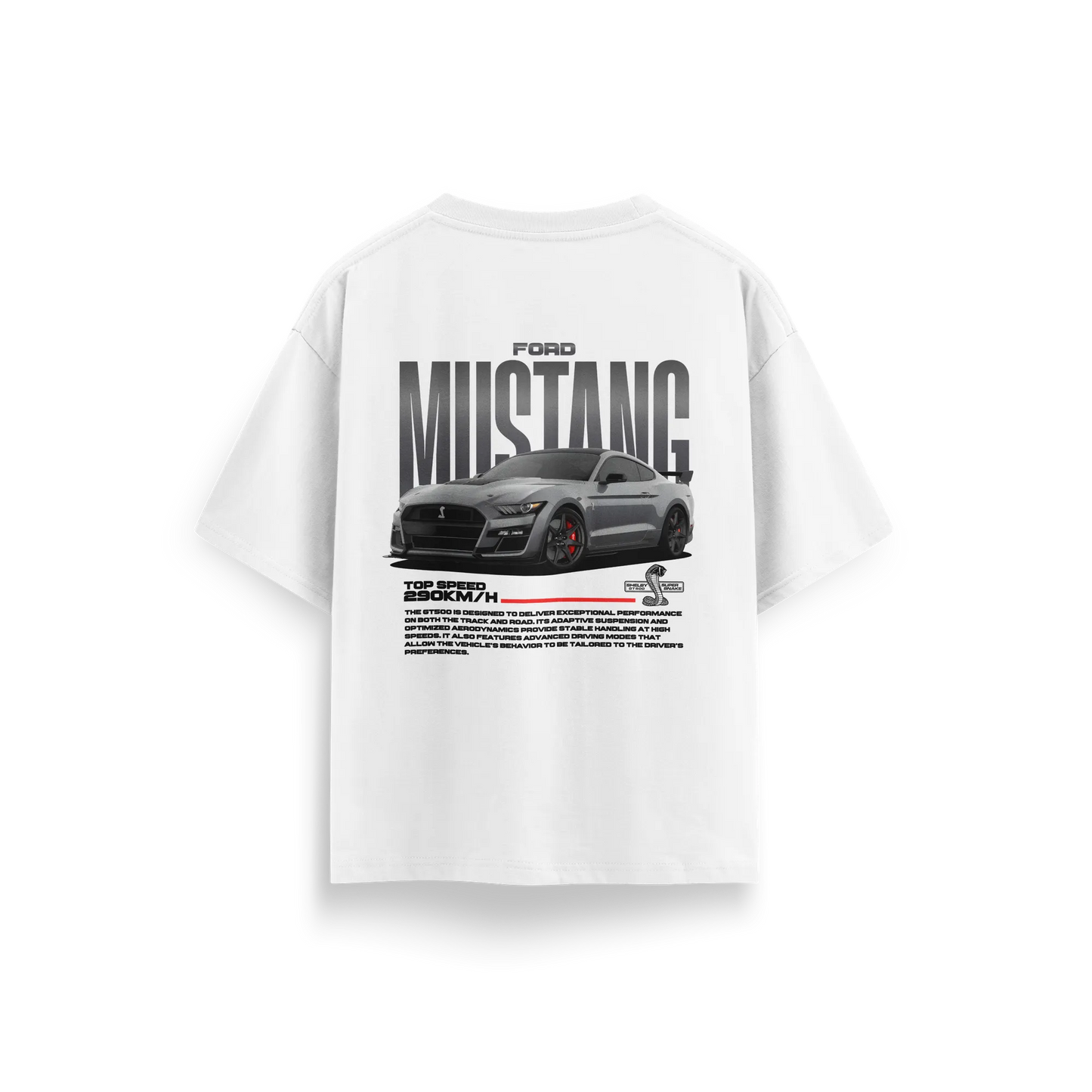 Shelby - White - Oversized T-Shirt