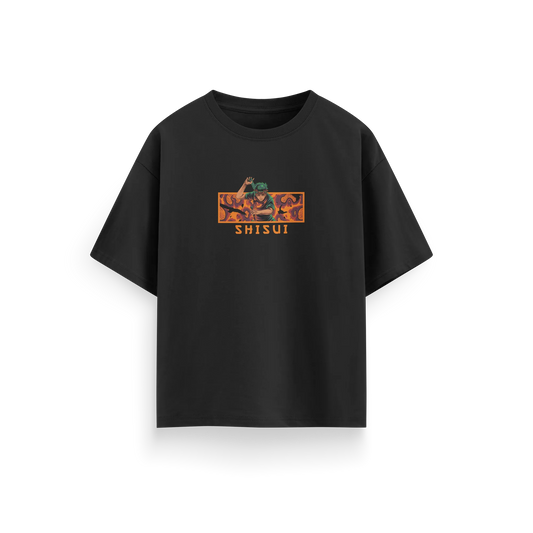 Shisui - Naruto - Black - Oversized T-Shirt