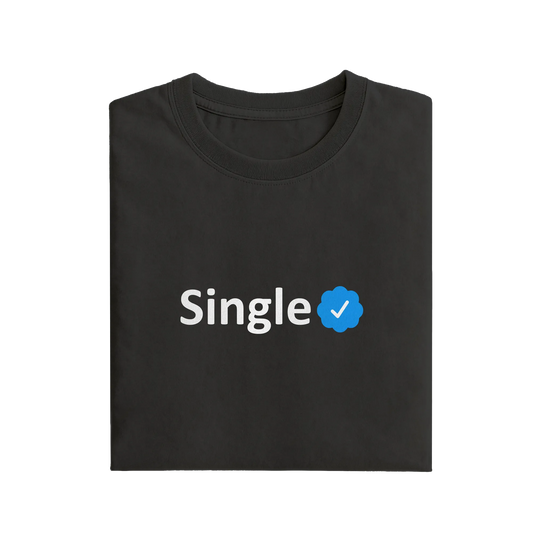 Single - Black - T-Shirt