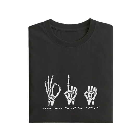 Skul Finger - Black - T-Shirt