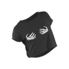 Skul Fingers - Black - Croptop