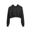 Black - Cropped Hoodie