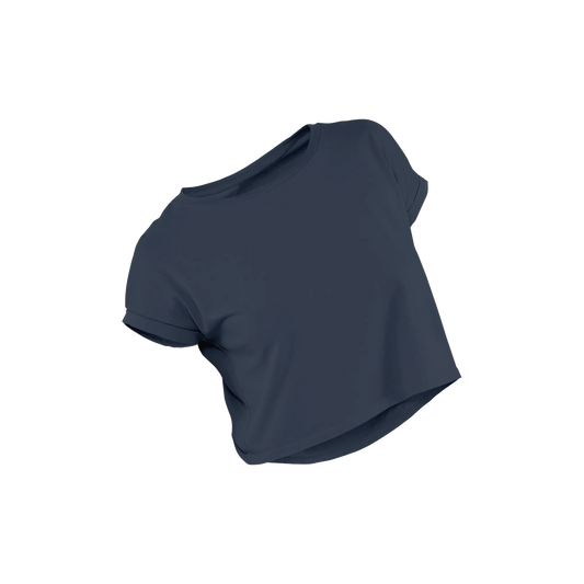 Navy Blue - Croptop