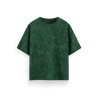 Green - Acid Washed Oversized - T-Shirt