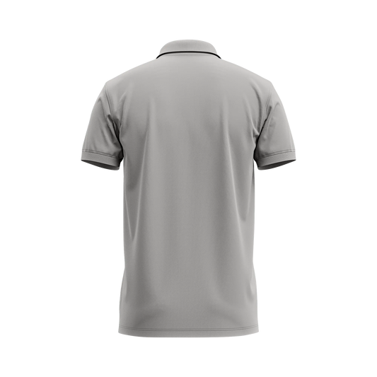 Grey Melange - Polo T-Shirt