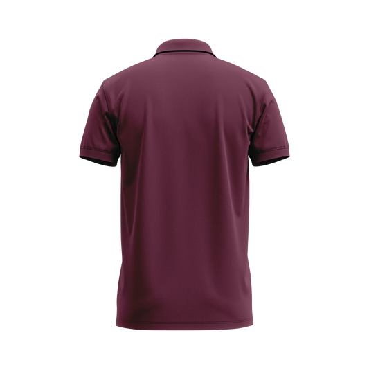 Maroon - Polo T-Shirt
