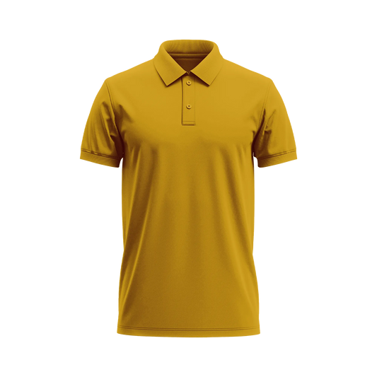 Mustard Yellow - Polo T-Shirt