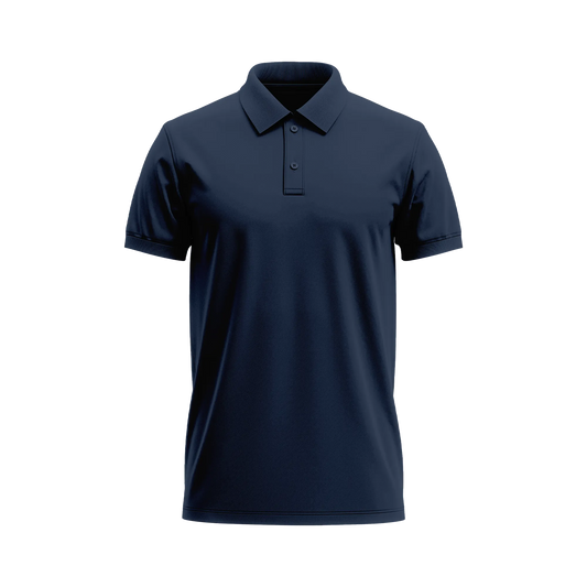 Navy Blue - Polo T-Shirt