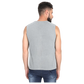 Grey Melange - Sleeveless T-Shirt