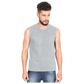 Grey Melange - Sleeveless T-Shirt