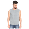 Grey Melange - Sleeveless T-Shirt